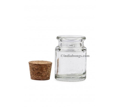 Rosemary Maryjane Glass Cork Bottle/Stash Box