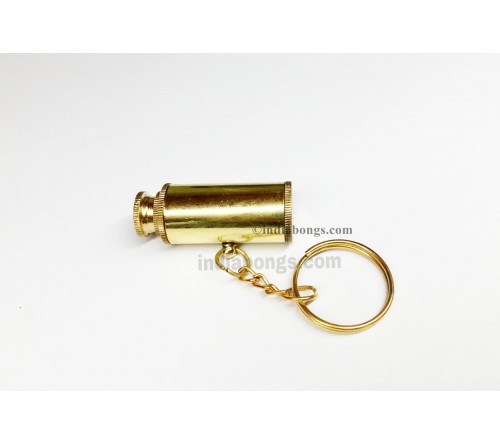 Collectors Brass Spyglass Key chain