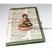 Bhuddha Nirvana Hand Made Paper Diary