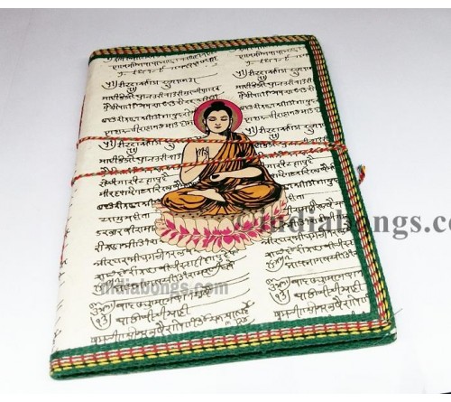 Bhuddha Nirvana Hand Made Paper Diary