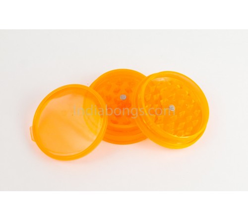 Orange UV Glow Acrylic Grinder