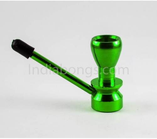 Green Hookah Shape Metal Smoking Pipe(Assorted Colours)