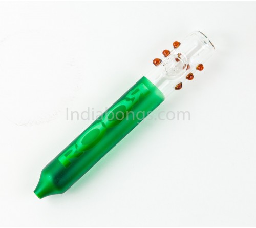 The RooR Green Glass Pipe