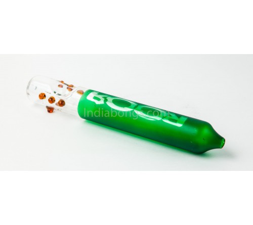 The RooR Green Glass Pipe