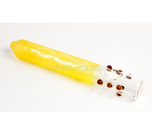 Yellow RooR Glass Pipe