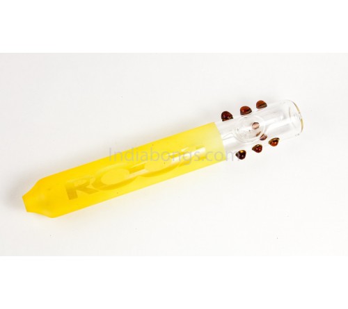Yellow RooR Glass Pipe