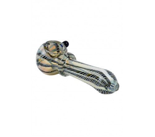 Multi Colour Blue and Black Hand Pipe
