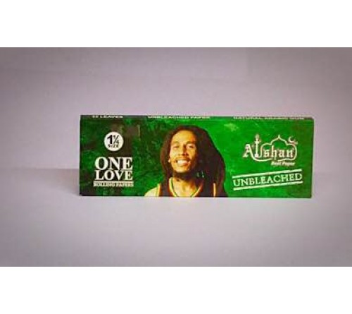 Bob Marley Unbleached Queen Size Smoking Papers(Alshan Edition)