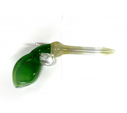 Green Gun Glass Pipe 