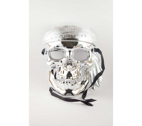 Silver Pirate Mask