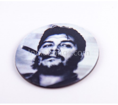 Che With Cigar Pin Badge