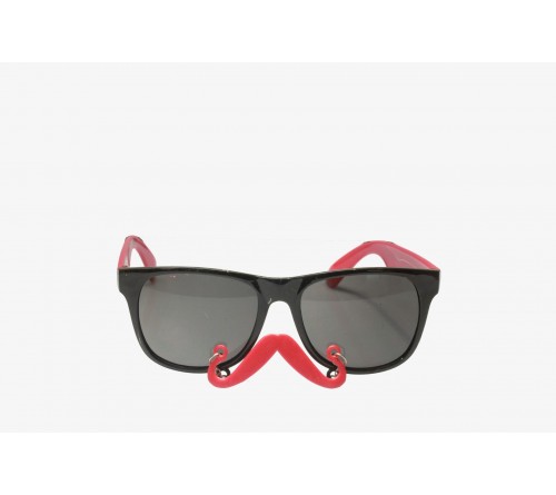 Red Moustache Party Glasses