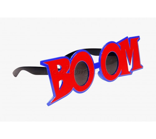 Blue Boom Party Glasses