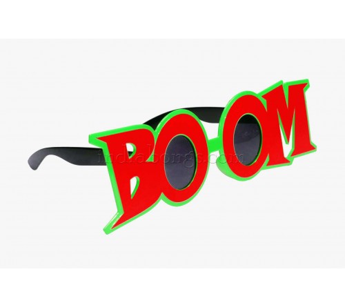 Green Boom Party Glasses