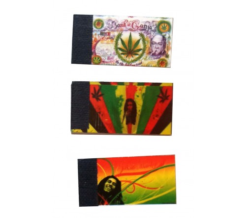 Bob Marley Filter Tips Pack Of Three