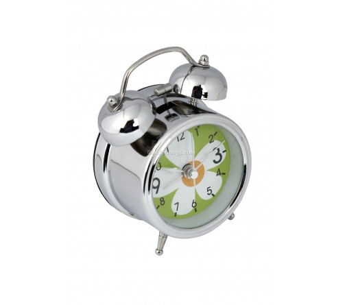 Flower Double Bell Alarm Clock
