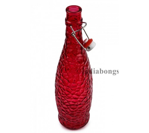 Ruby Red Tinted Bottle