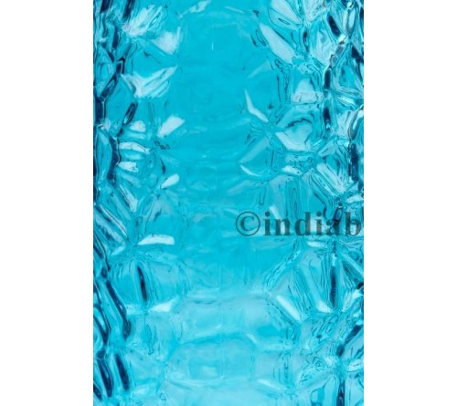 Turquoise Blue Tinted Bottle