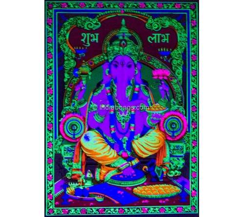 Printed Ganesh  UV Painting